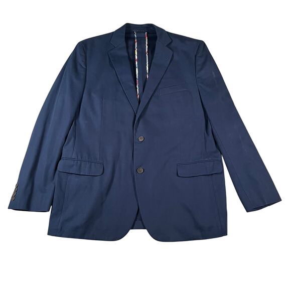 Brooks Brothers 1818 Fitzgerald Blazer 46L Navy Academia - Picture 2 of 10